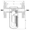 Armstrong stainless steel inverted bucket steam trap | 1800 Series